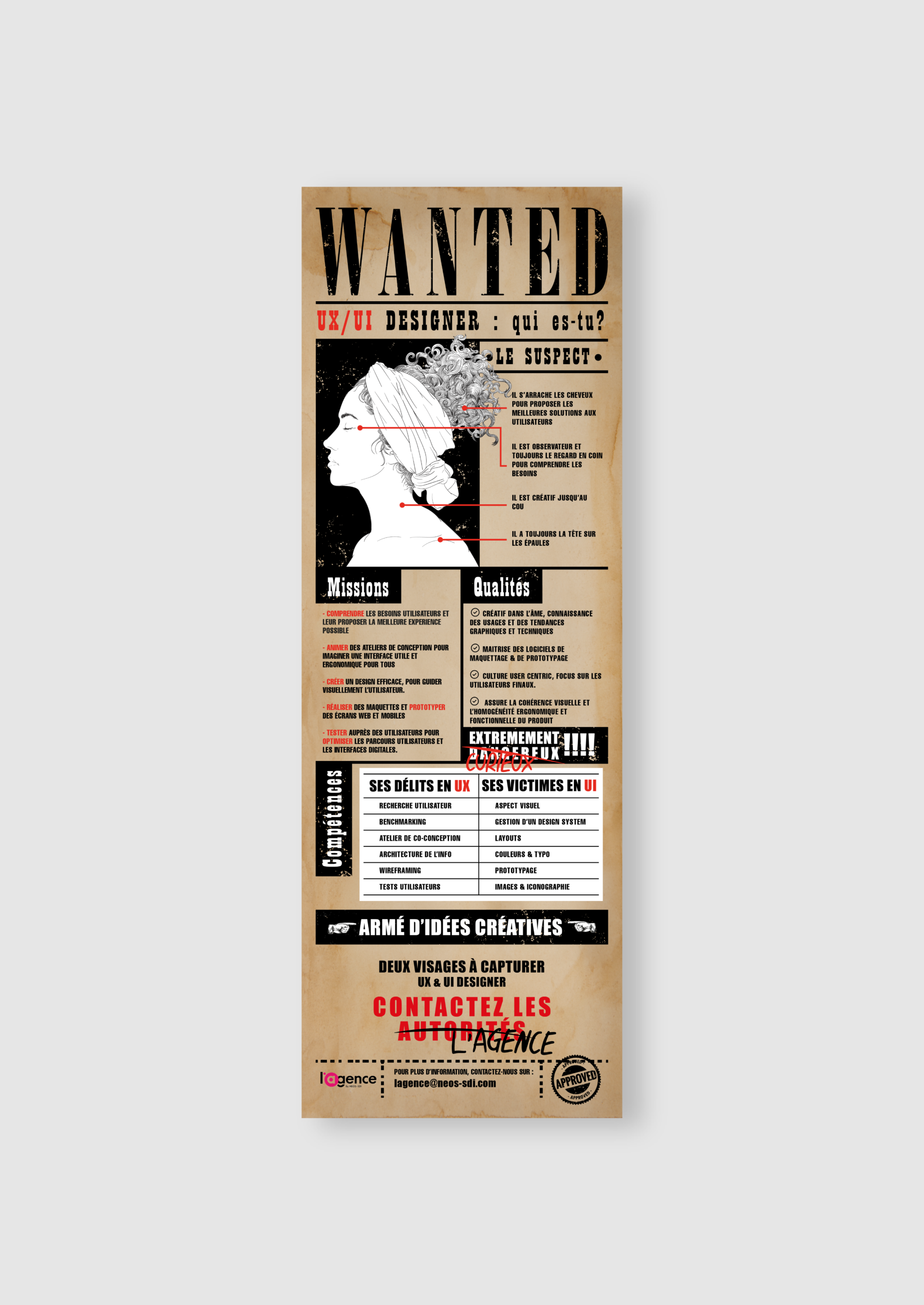 Wanted – profil UX UI_Mockup