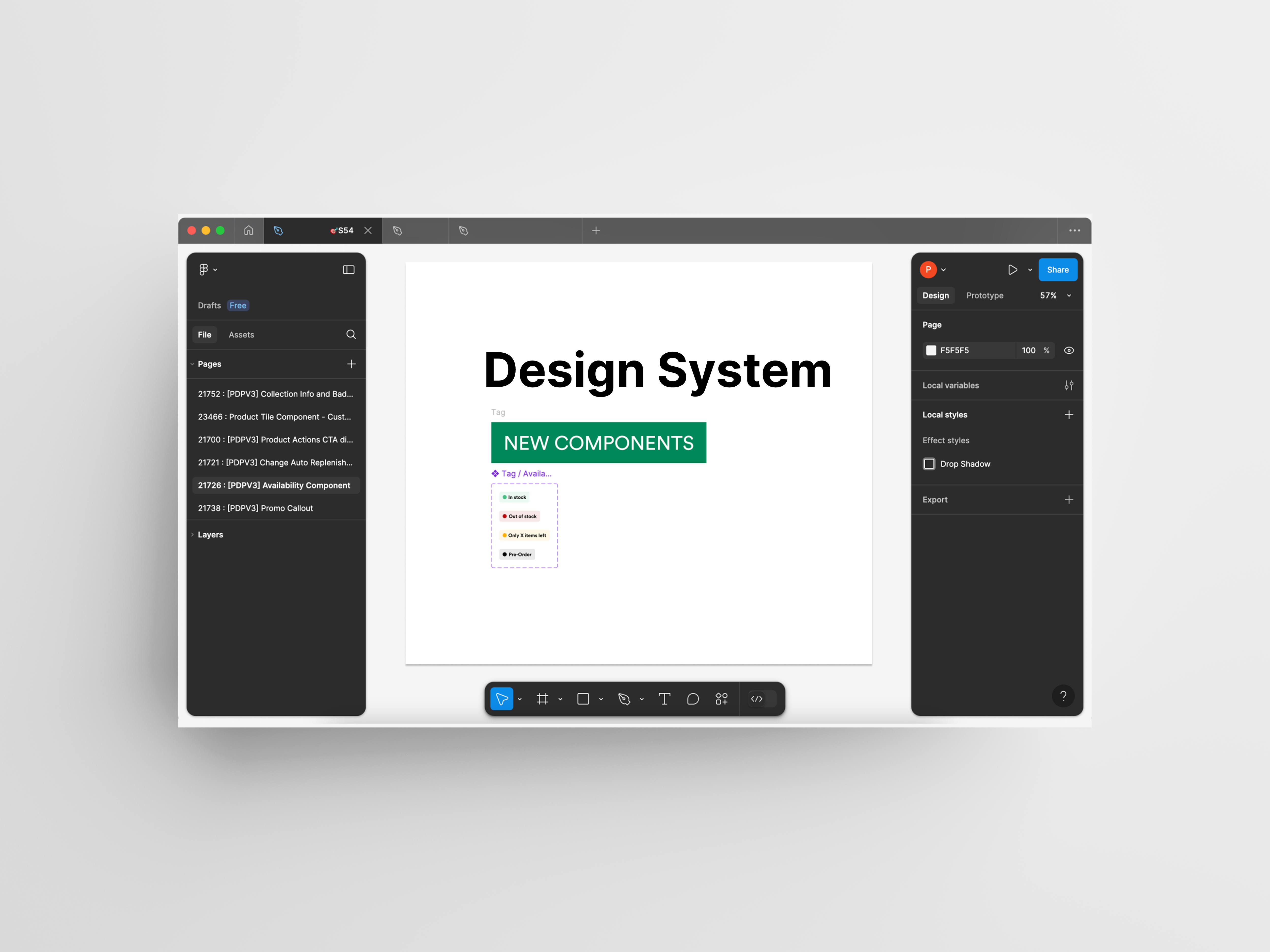Design System du leader mondial de la beauté